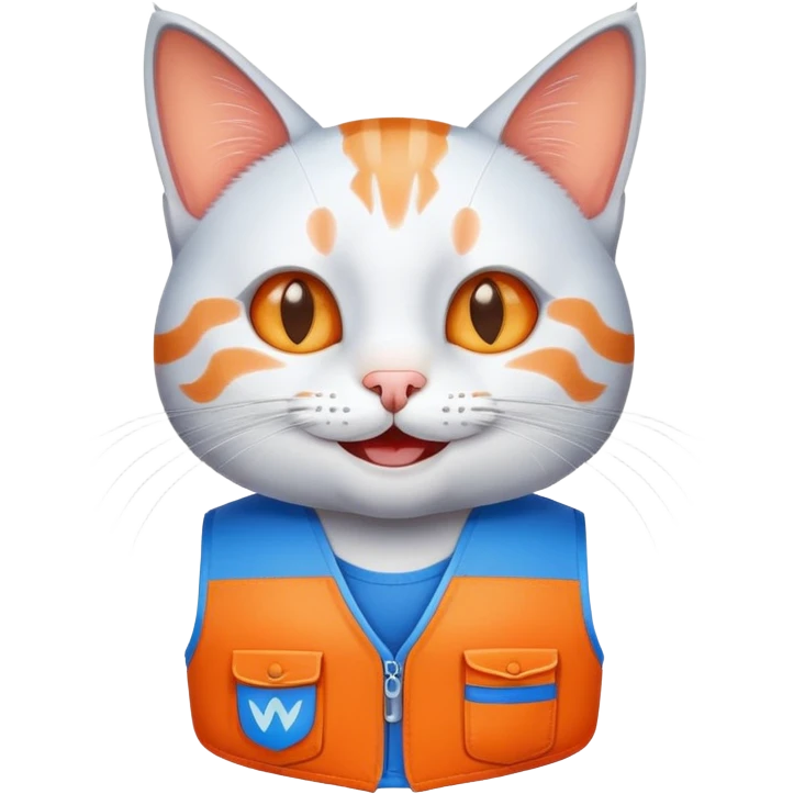 Walmart Worker Cat emoji