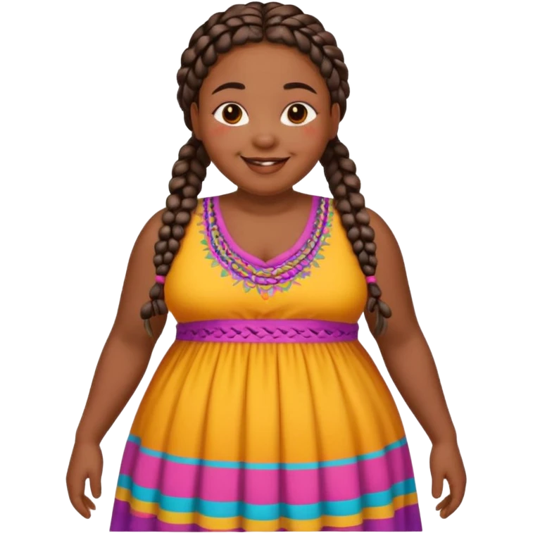 fat blackwoman emoji