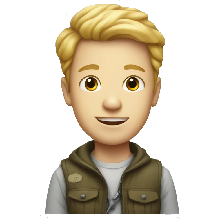 White boy fish emoji