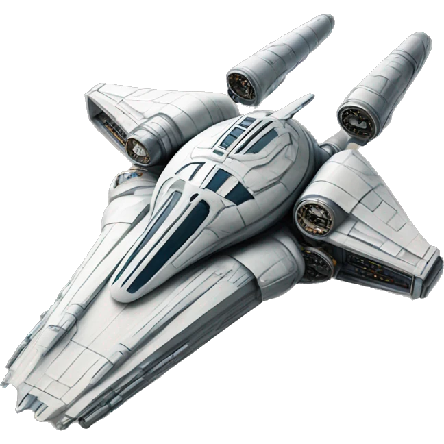 Star Wars Naboo Royal Starship  emoji