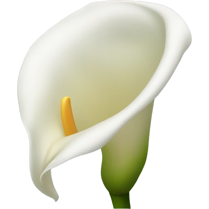 calla lily emoji