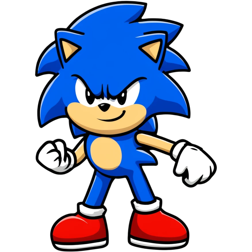 Sonic the Hedgehog emoji