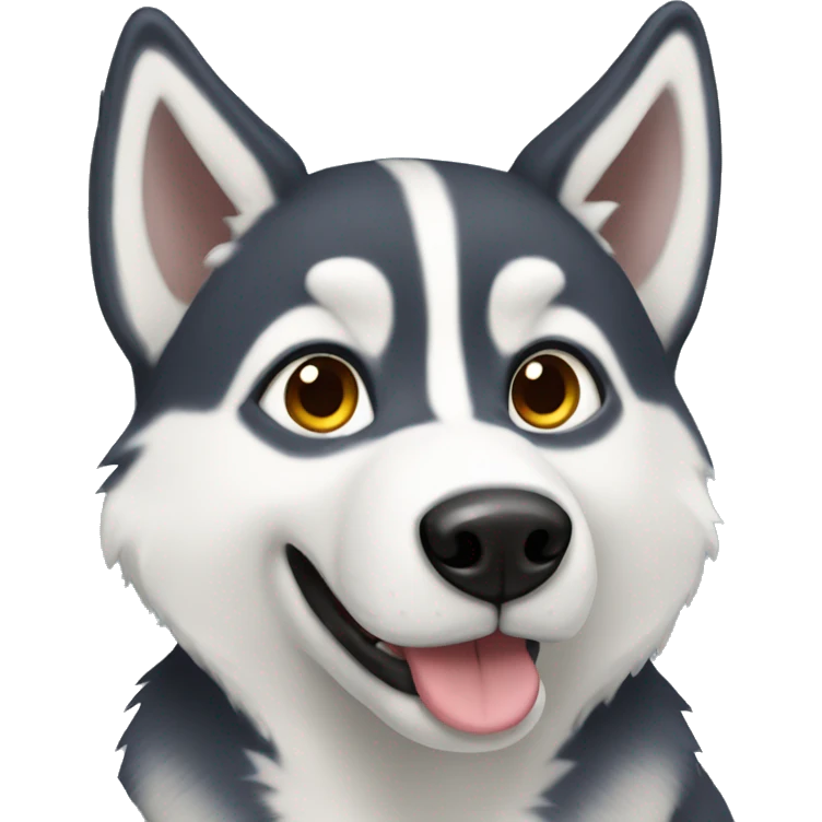 Husky emoji
