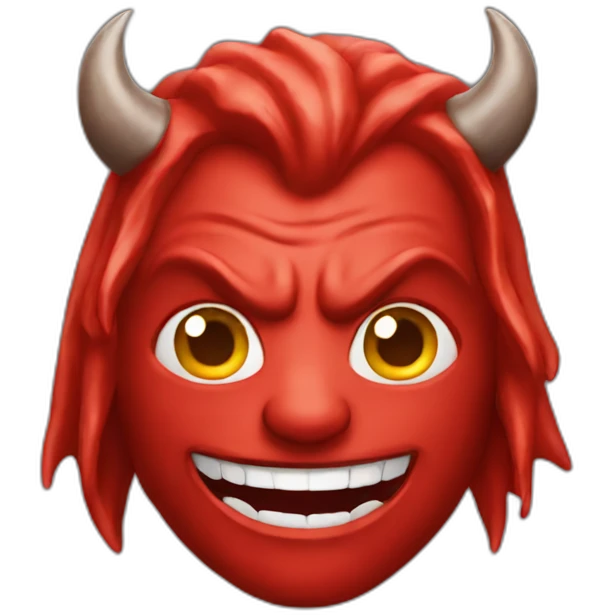 Red devil emoji