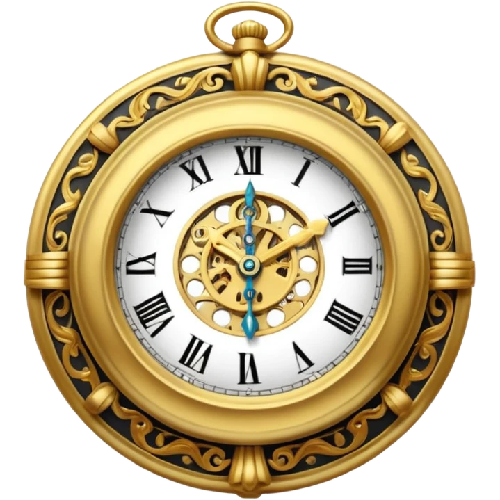 expensive hand clock  emoji