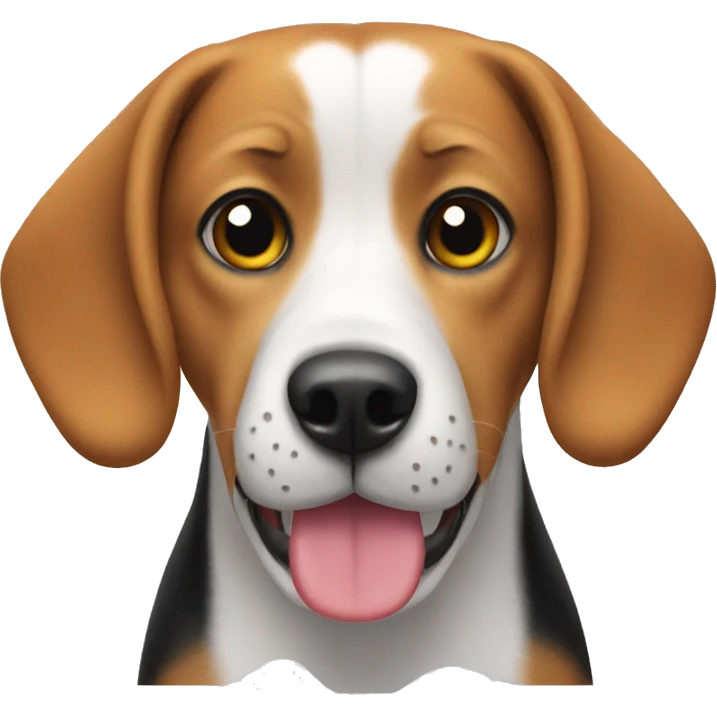 a beagle  emoji