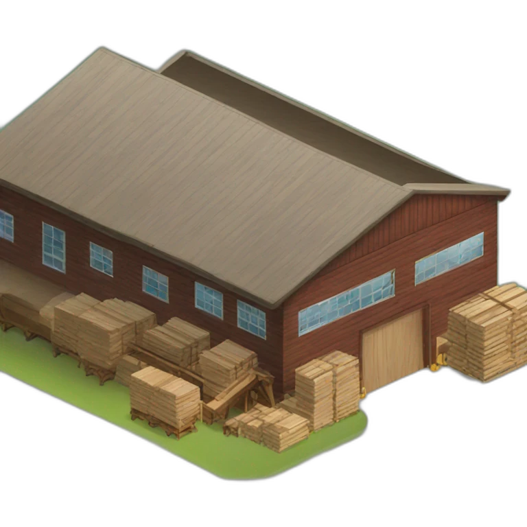 modern lumber factory emoji