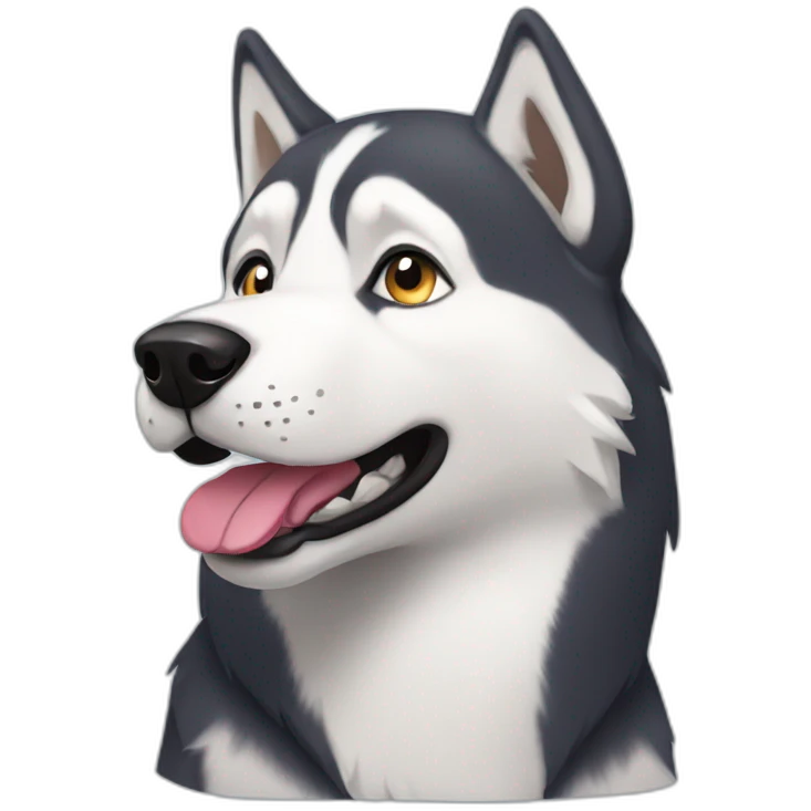 Husky emoji