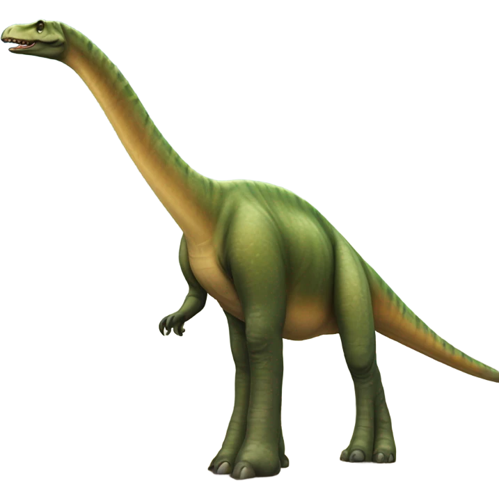 real brachiosaur emoji