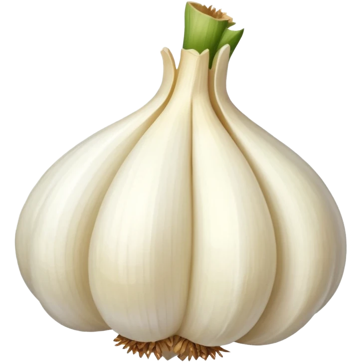single garlic clove emoji