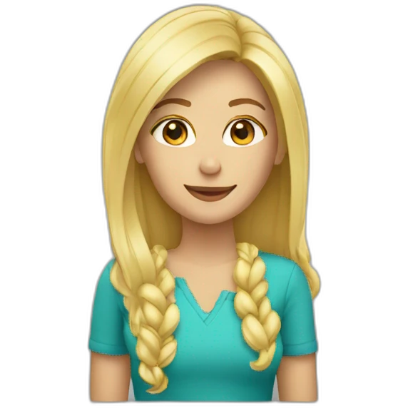 Personne blonde mdr emoji