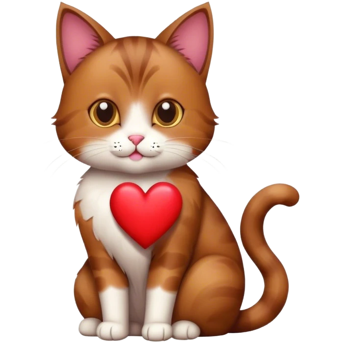 cat with heart emoji