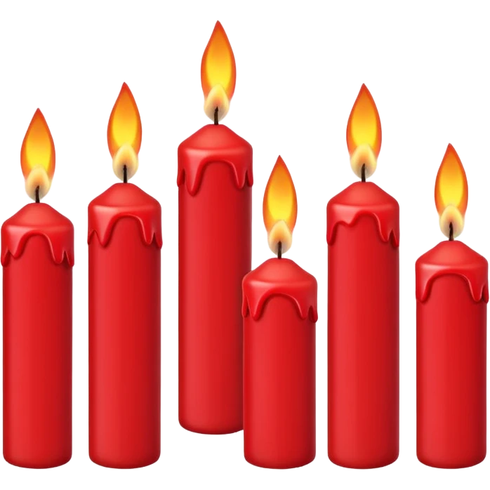 RED CANDLES emoji