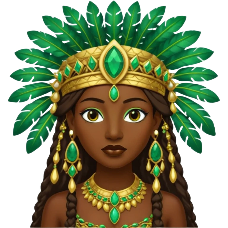 ancient jungle queen emoji