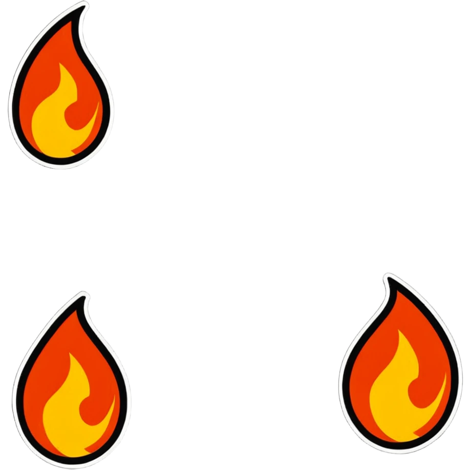 fire flame emoji