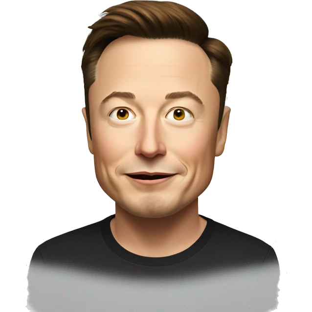 Elon Musk emoji