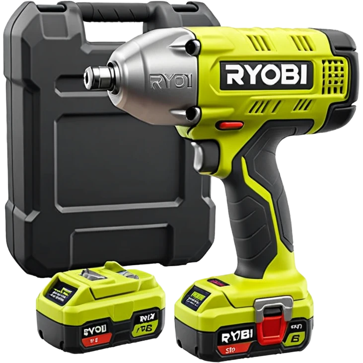Ryobi R18ID2-0 Impact Wrench 1/4" Hex 18V ONE+ 200Nm with battery emoji style  emoji