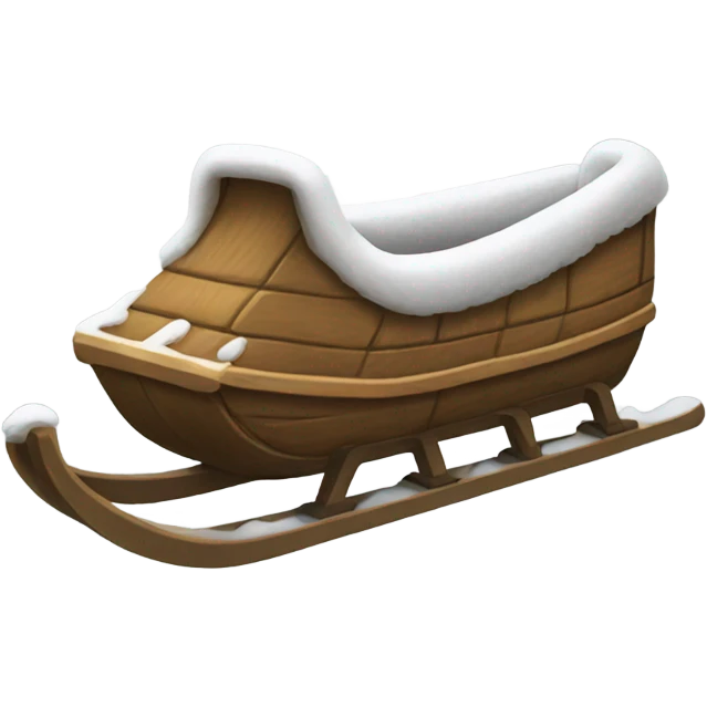 Sled emoji