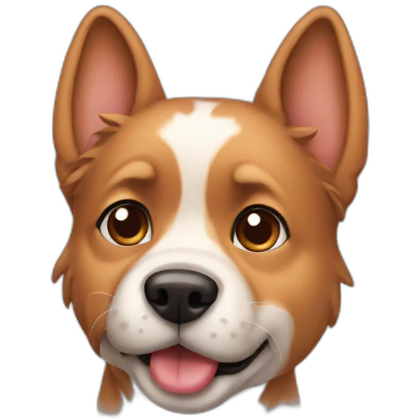 Dog cute emoji