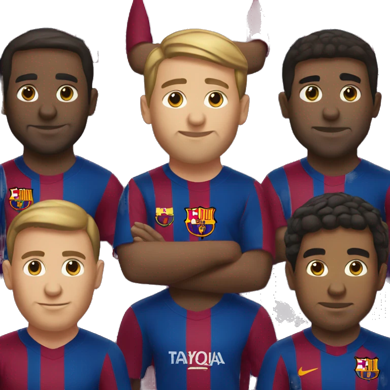barcelona football club emoji
