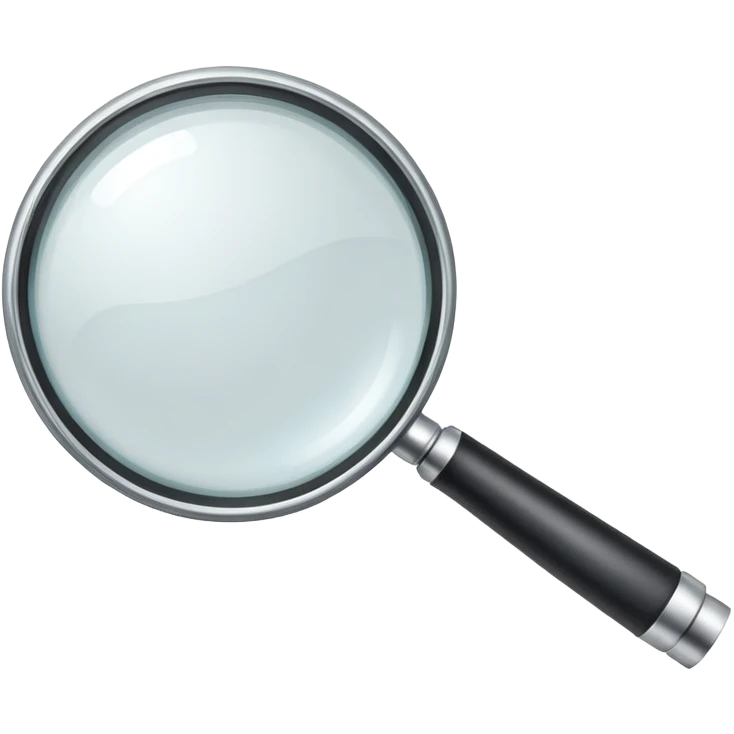 magnifying glass with details emoji