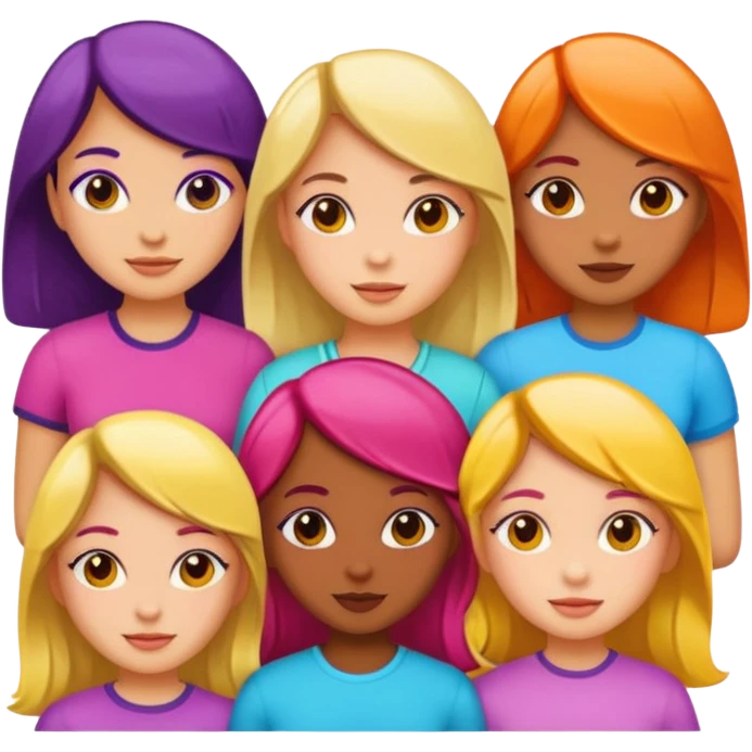 Girlies sticker emoji