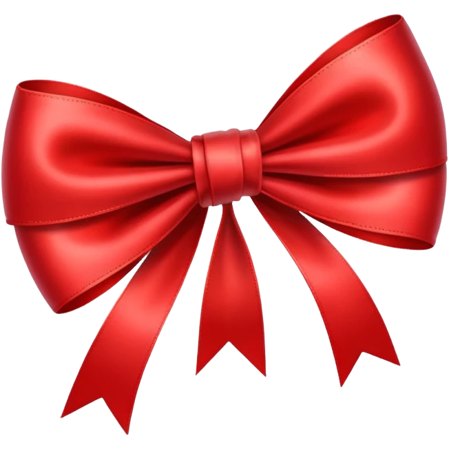 red ribbon emoji