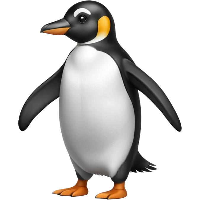 walking penguin emoji