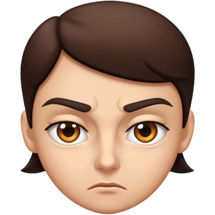 Bombastic side eye glaring emoji