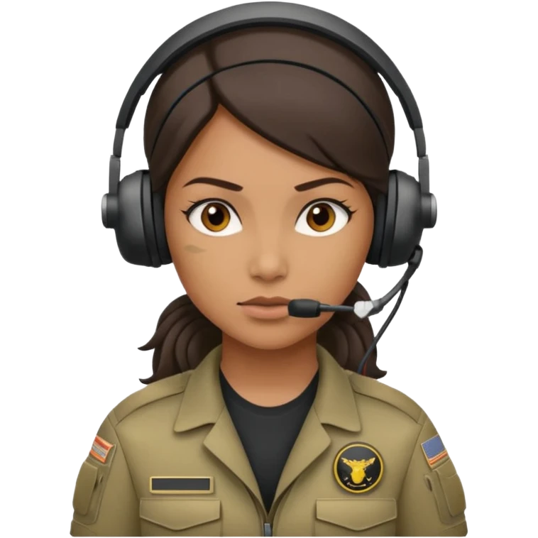 female special operations communications operator emoji