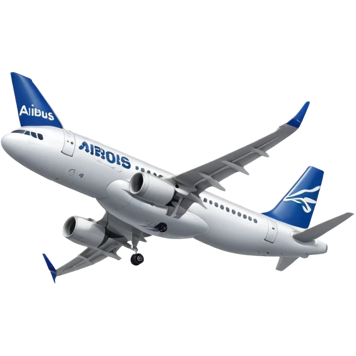 Airbus A320 of Airbus company emoji