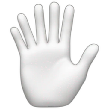 hand push stop emoji