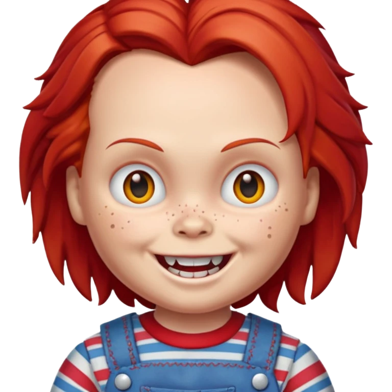 Un emojin de chuky emoji