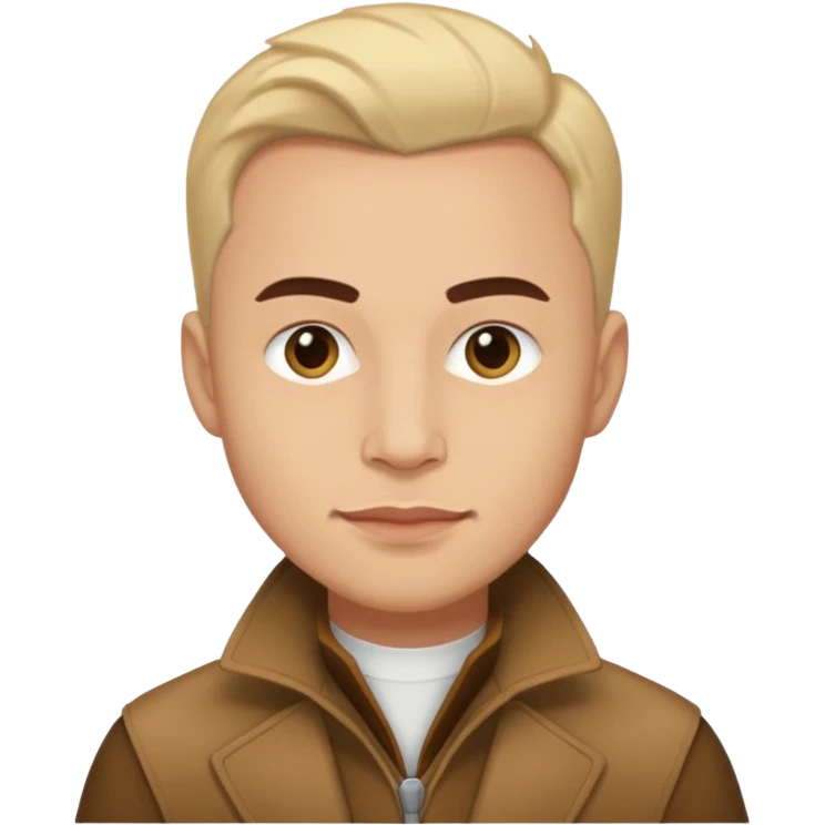 León musk with monte emoji