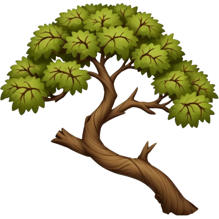 single tree branch emoji