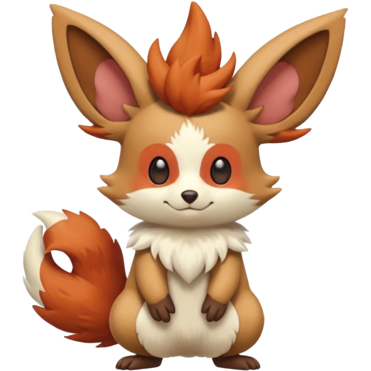 Teddiursa-Minccino-Braixen-fusion  emoji