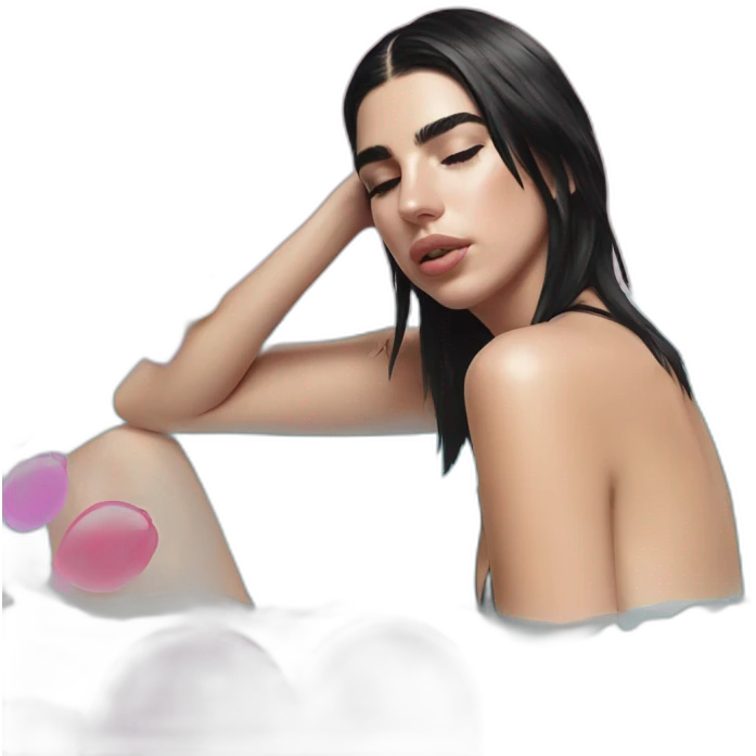 1Dua lipa pool emoji