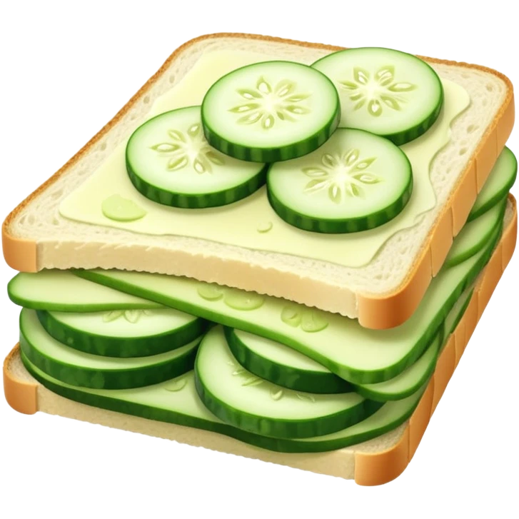 cucumber sandwich emoji
