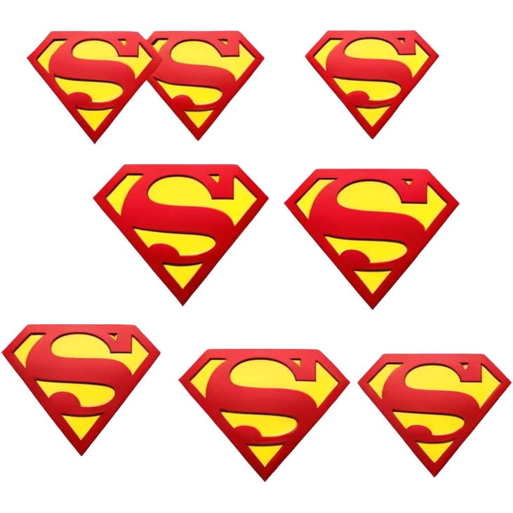 Superman logos emoji
