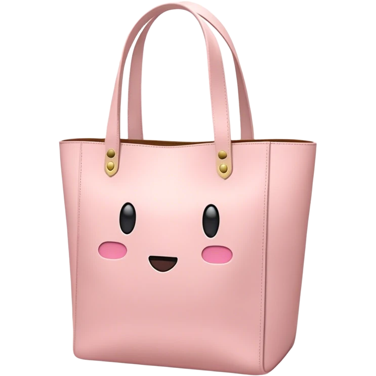 Light Pink totebag emoji