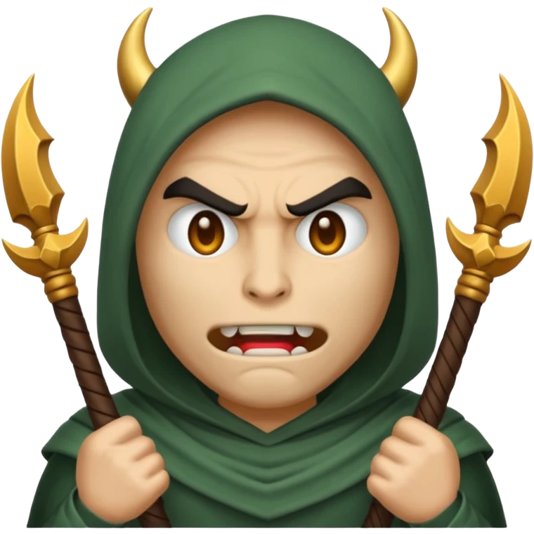 animated emoji for a player called prophet of doom IDK shrug emote emoji