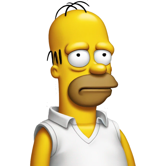 Homero simpson emoji