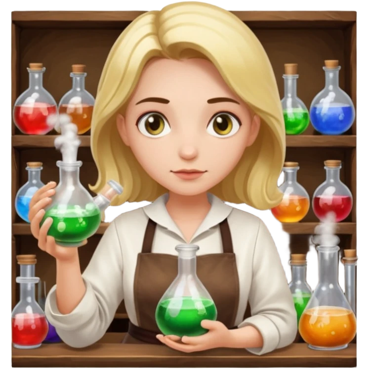 woman potion alchemist emoji