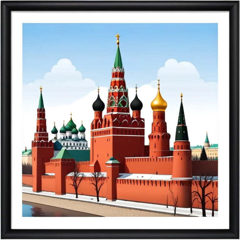 Black Kremlin  emoji