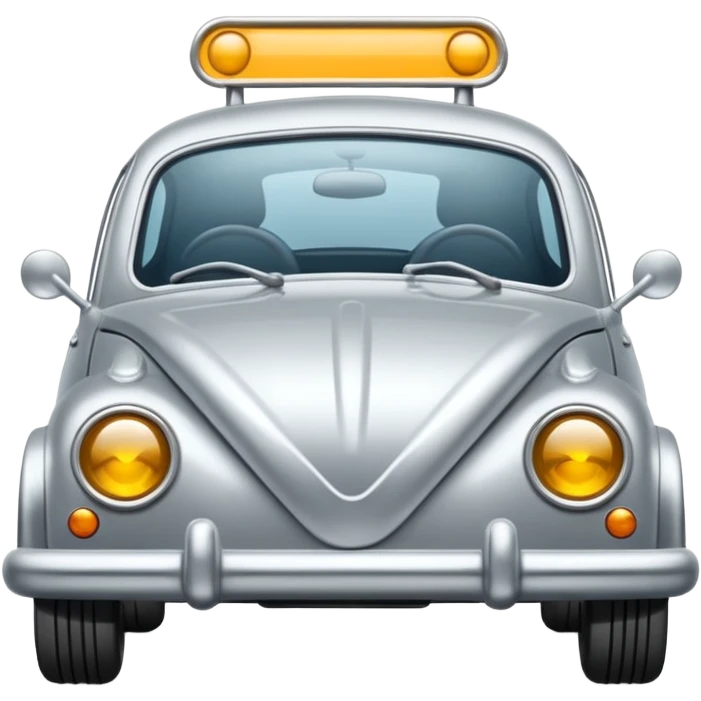 mach mir ein auto das auf einer route fährt emoji