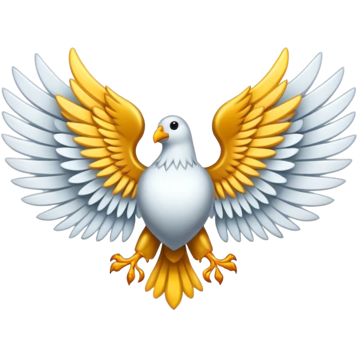 six wings emblem emoji