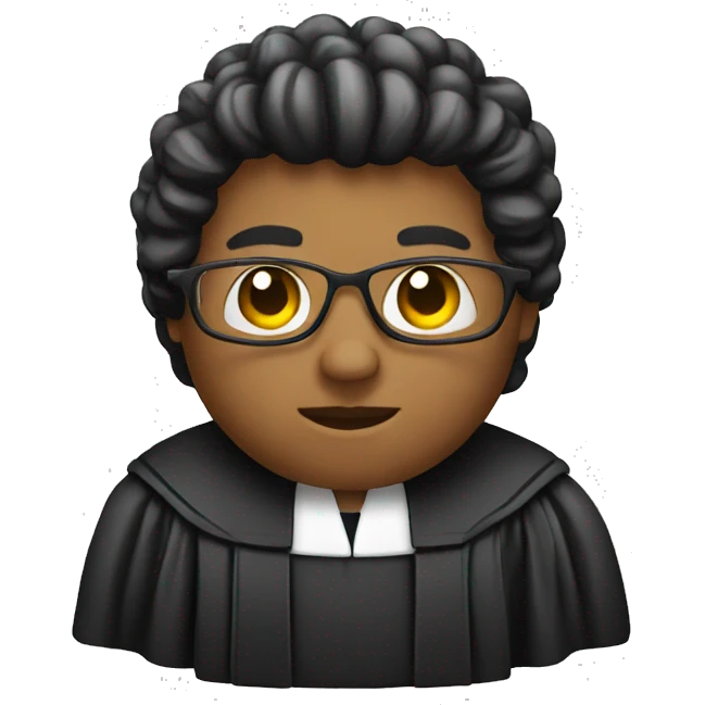 judge at office emoji