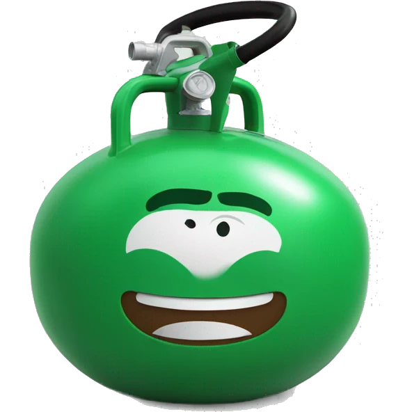 gas lpg 3kg green emoji