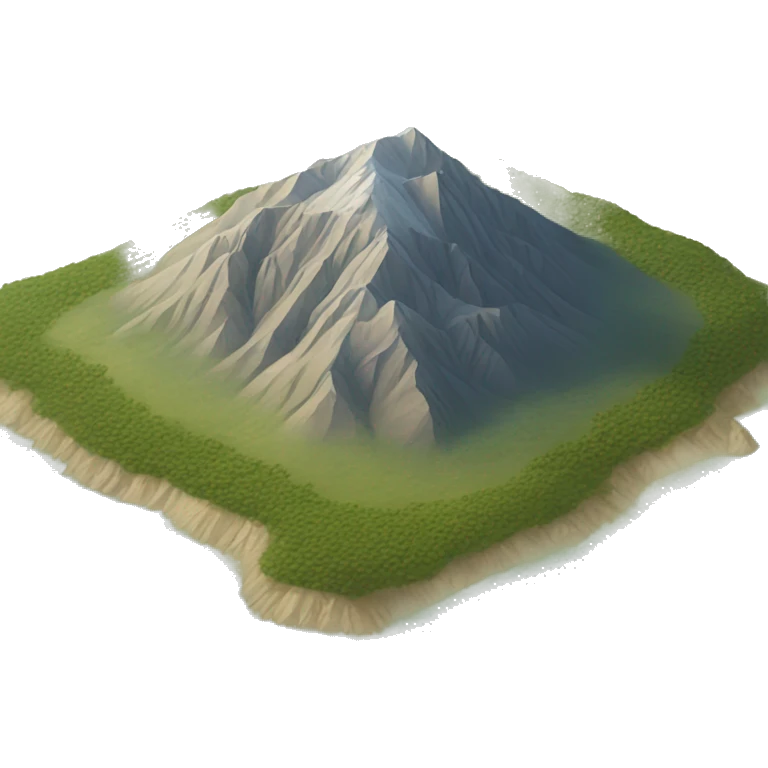Kavkaz mountain emoji