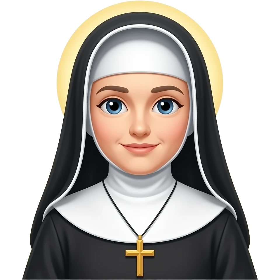 настоятельница рядом с монастырем emoji